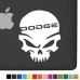 Dodge Badass Skull Decal